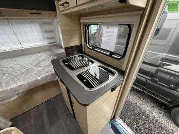 Sterckeman, Easy 390 CP Comfort Bugfenster 1300 kg, Wohnwagen Sterckeman, Easy 390 CP Comfort Bugfenster 1300 kg, Wohnwagen