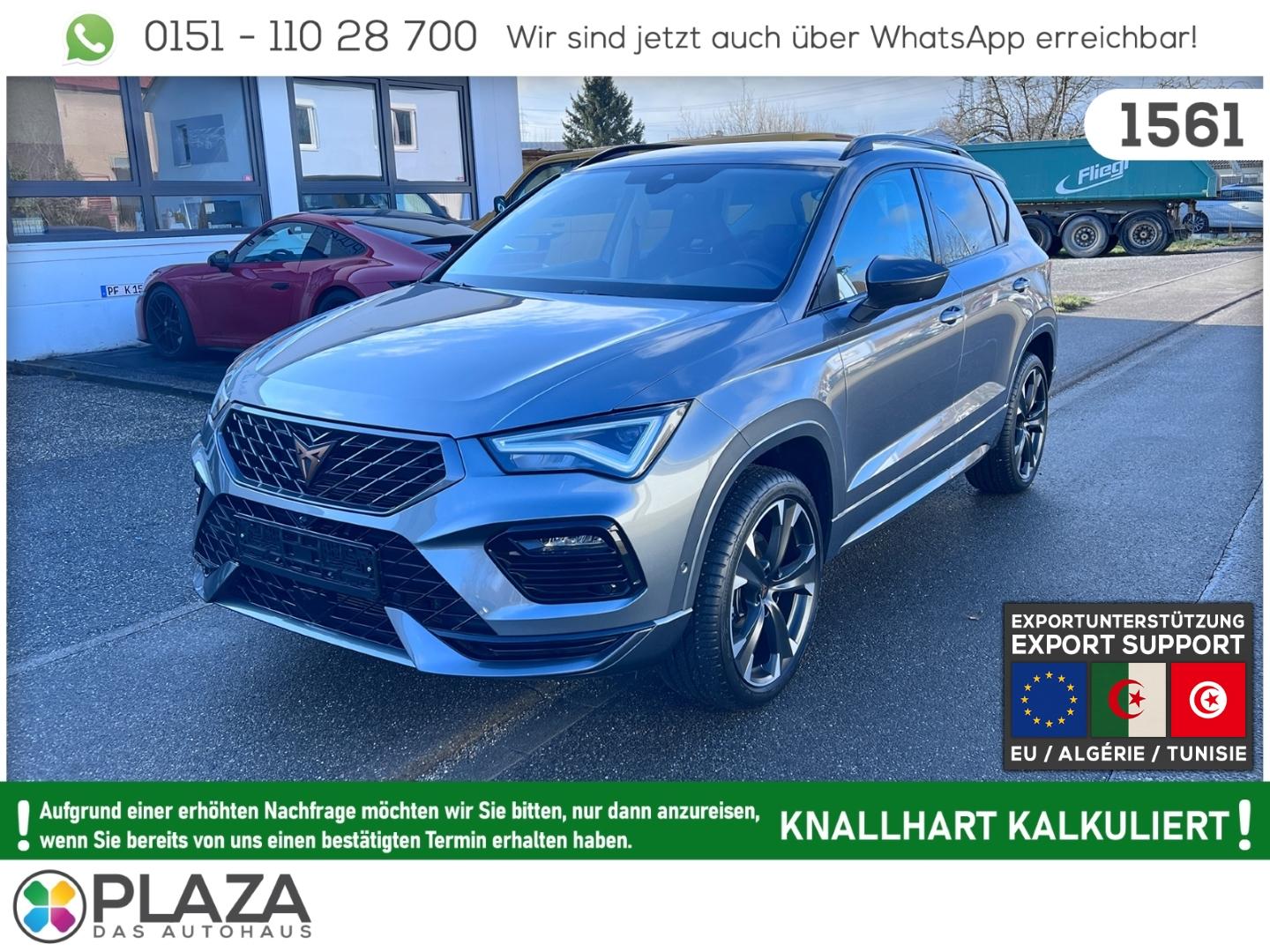 Cupra Ateca 1.5TSI DSG 19'' VC ACC NAVI 360K KEY eHECK
