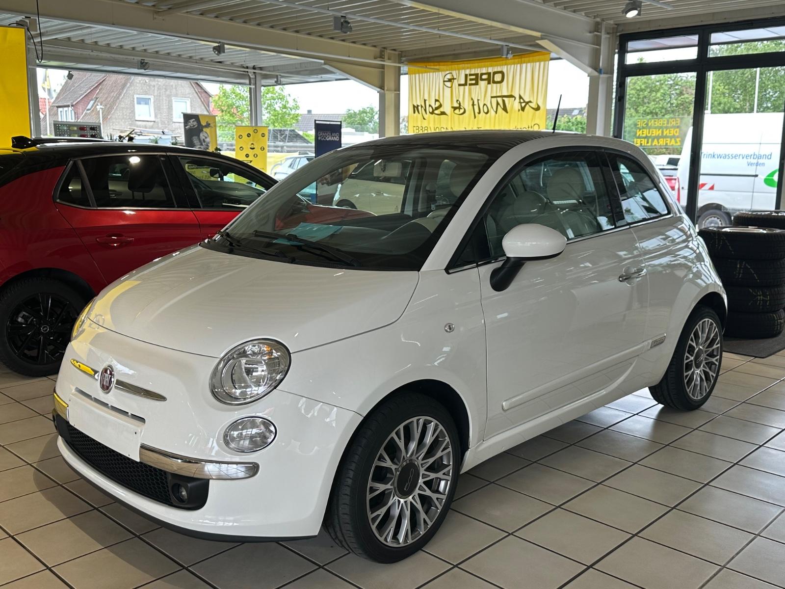 Fiat 500 Lounge +PANORAMA+KLIMAAUTOMATIK+PDC+ALU+TÜV+