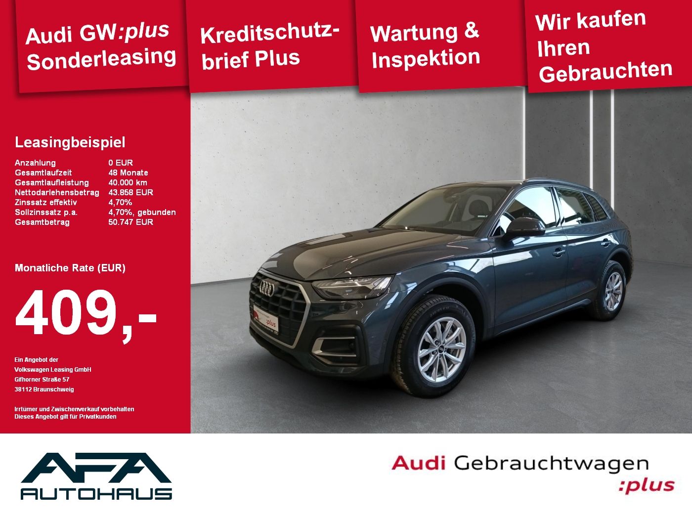Audi Q5 40 TDI quattro S tronic StdHz*RFK*Matrix*ACC