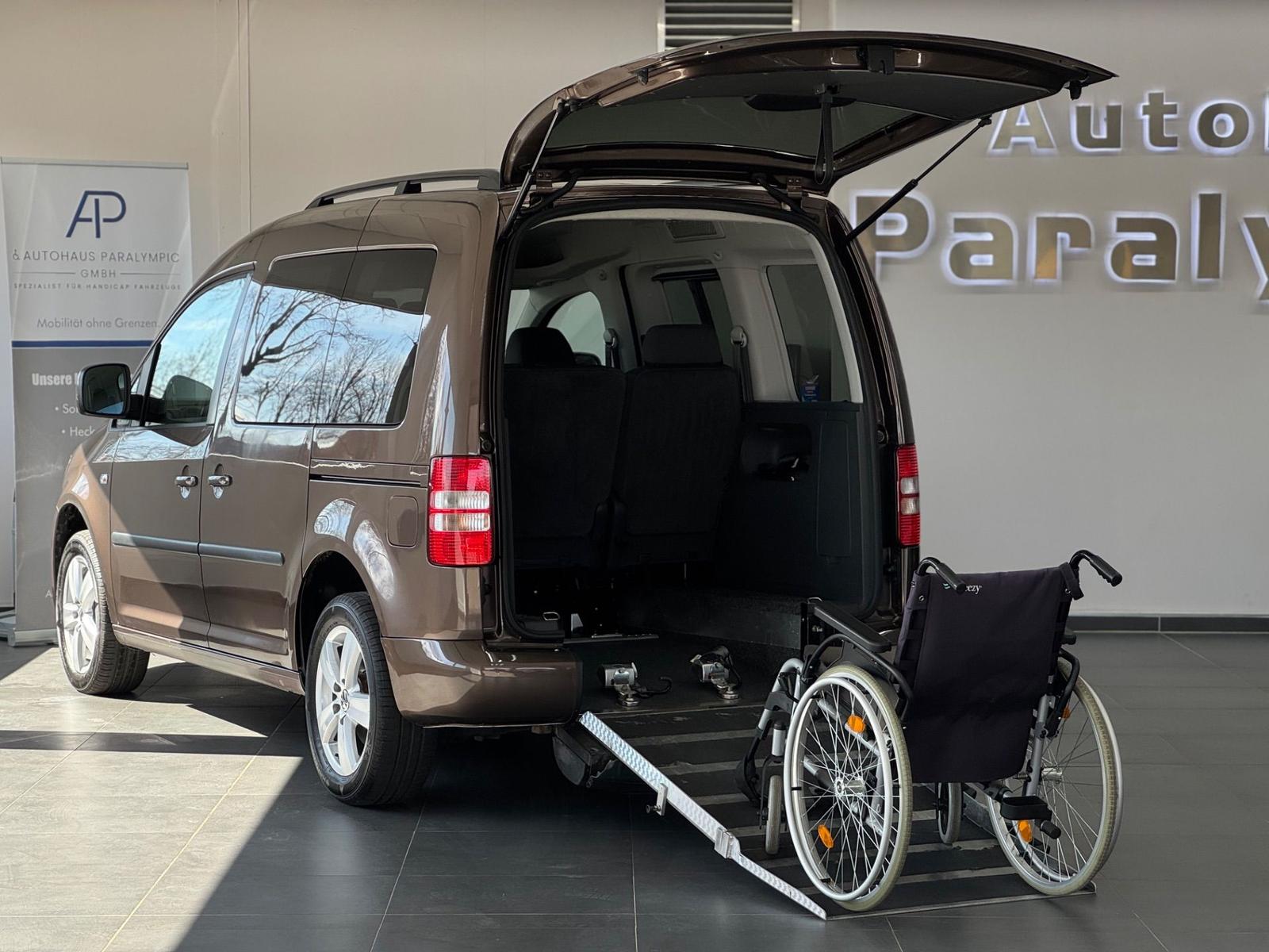 Volkswagen Caddy 2.0 TDI Comfort DSG Rollstuhlgerecht-Rampe