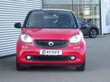 Smart fortwo coupe prime (52kW) Pano.-Dach/Klima/BC/NS - Smart ForTwo mit Benzin-Antrieb: Rot, Leder