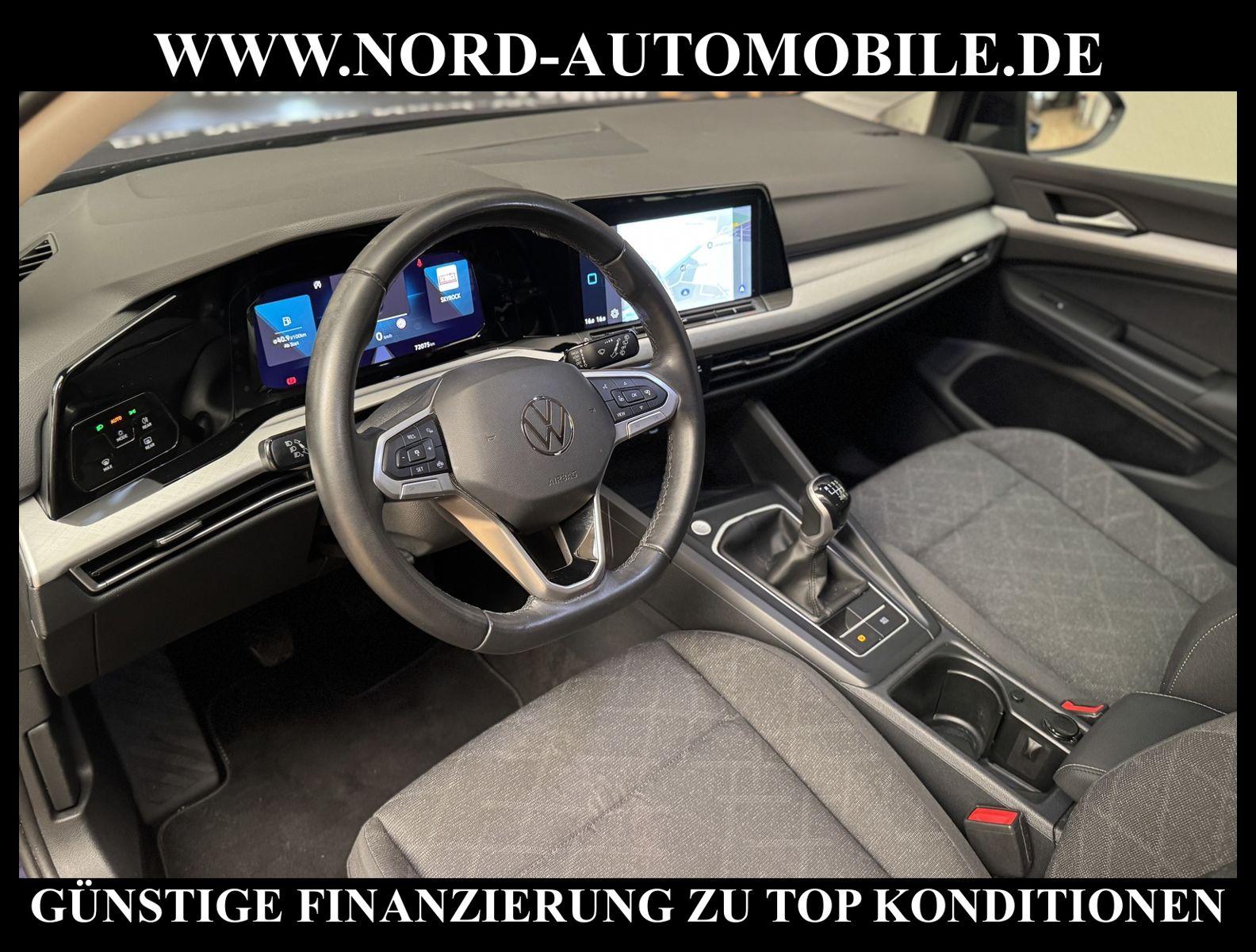 Volkswagen Golf Life 1.0 TSI Navi/LED/Kamera/ACC, миниатюра 15