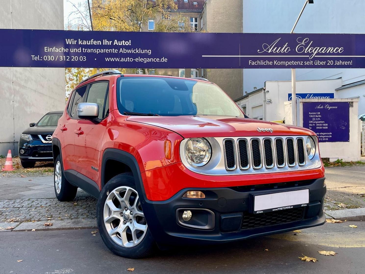 Jeep Renegade Limited 4WD Carplay Navi Tempomat PDC!