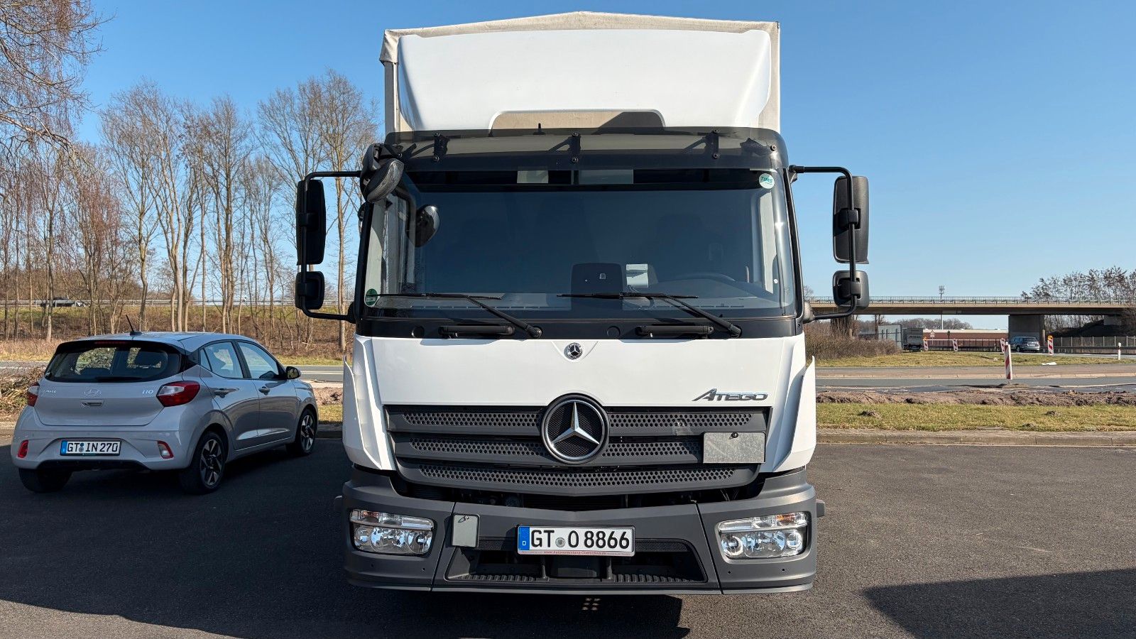 Fahrzeugabbildung Mercedes-Benz Atego 818 L Plane LBW