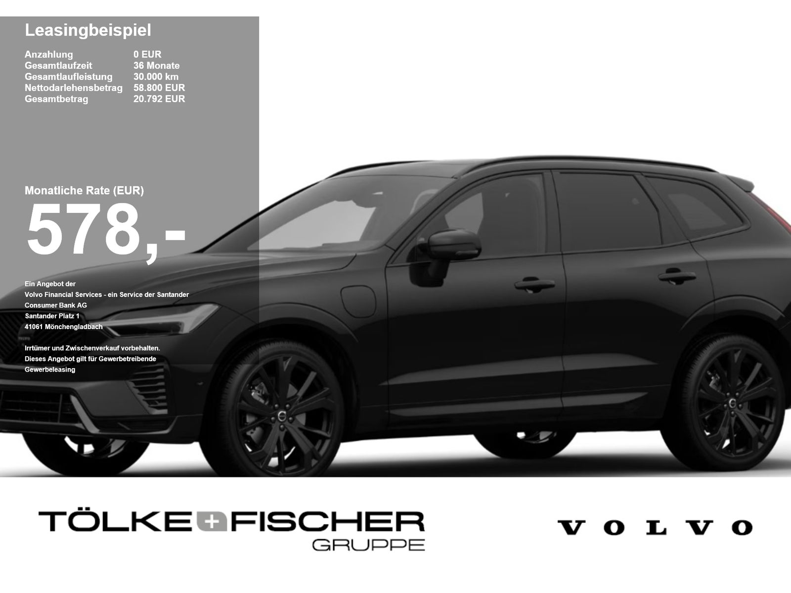 Volvo XC60 T8 Plus Black Edition Gewerbeaktion!
