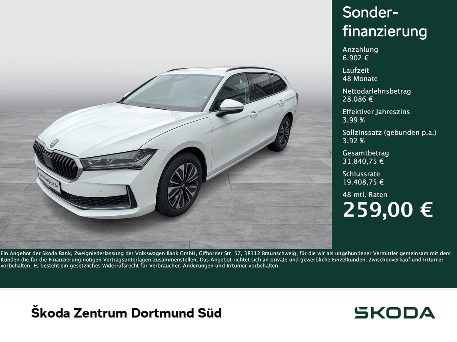 Skoda Superb Combi 2.0 SELECTION AHK CAM ACC MATRIX