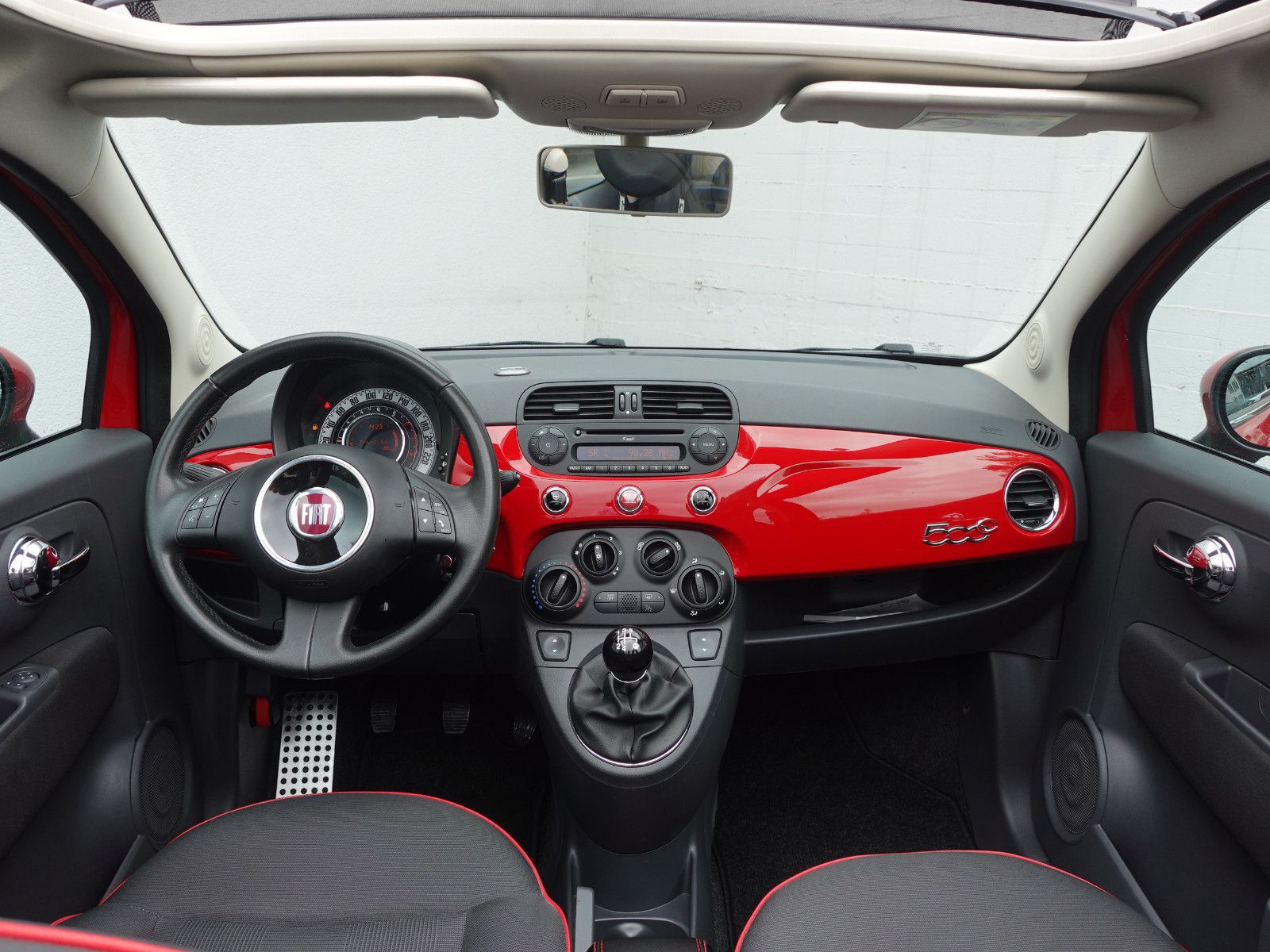Fahrzeugabbildung Fiat 500 Cabrio Lounge 1.2,Einparkhilfe,Allwetter,uvm