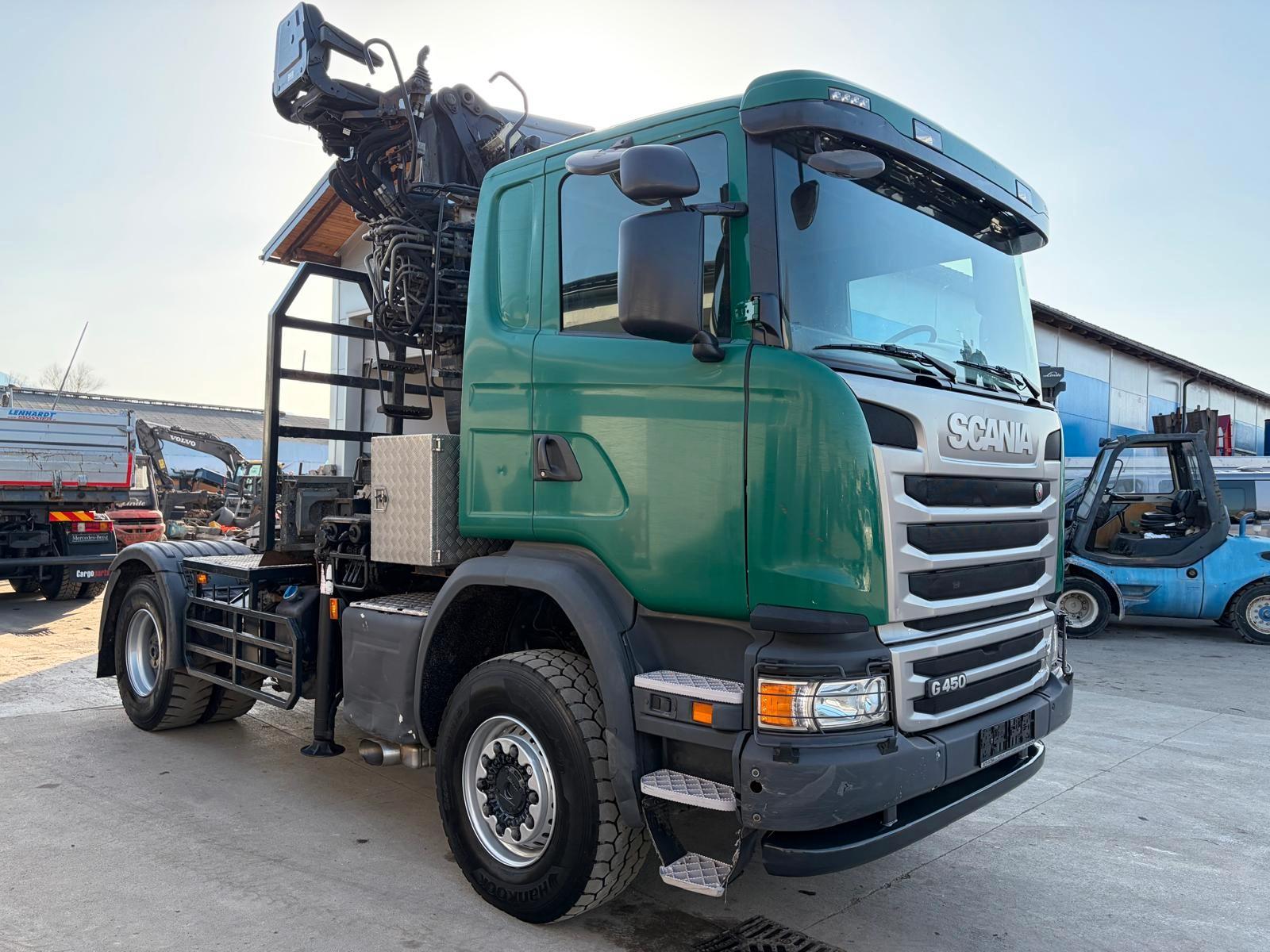 Scania G450 4X4 LOGLIFT 150Z