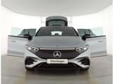 Mercedes-Benz EQS 450+ AHK,AMGLine innen+außen,8*Alu uvm. - silberne Mercedes-Benz EQS