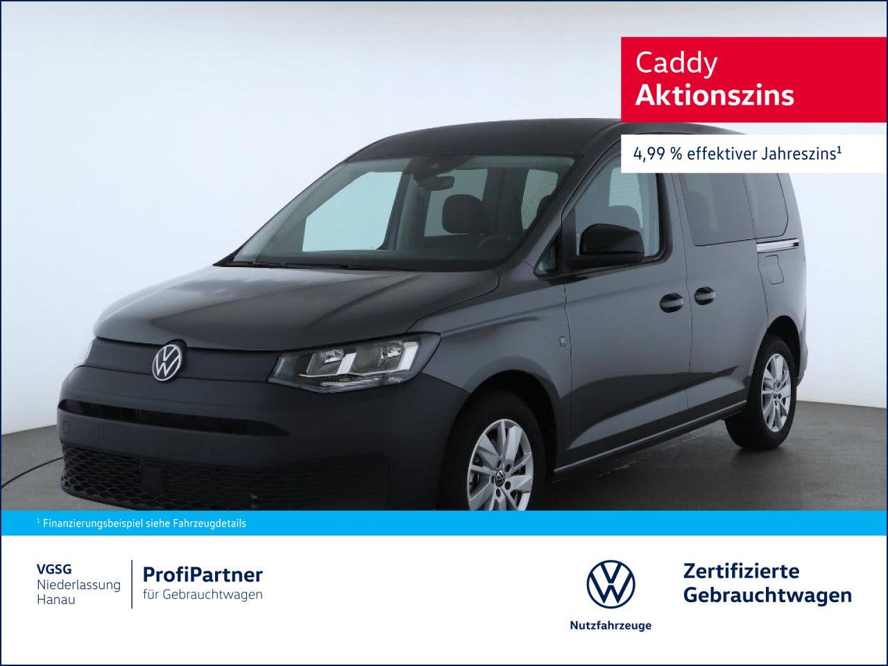 Volkswagen Caddy PDC Navi Climatronic Kamera GjR. Sitzhzg.