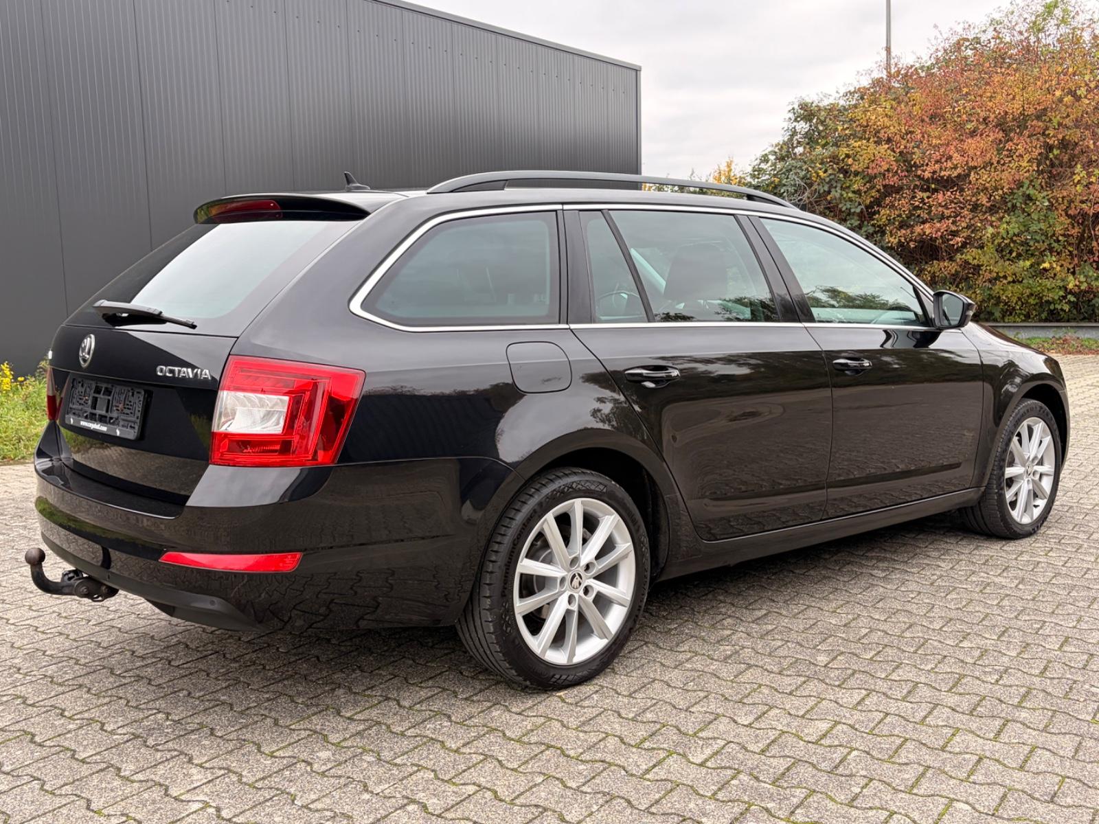 Skoda Octavia 2014 — rear view