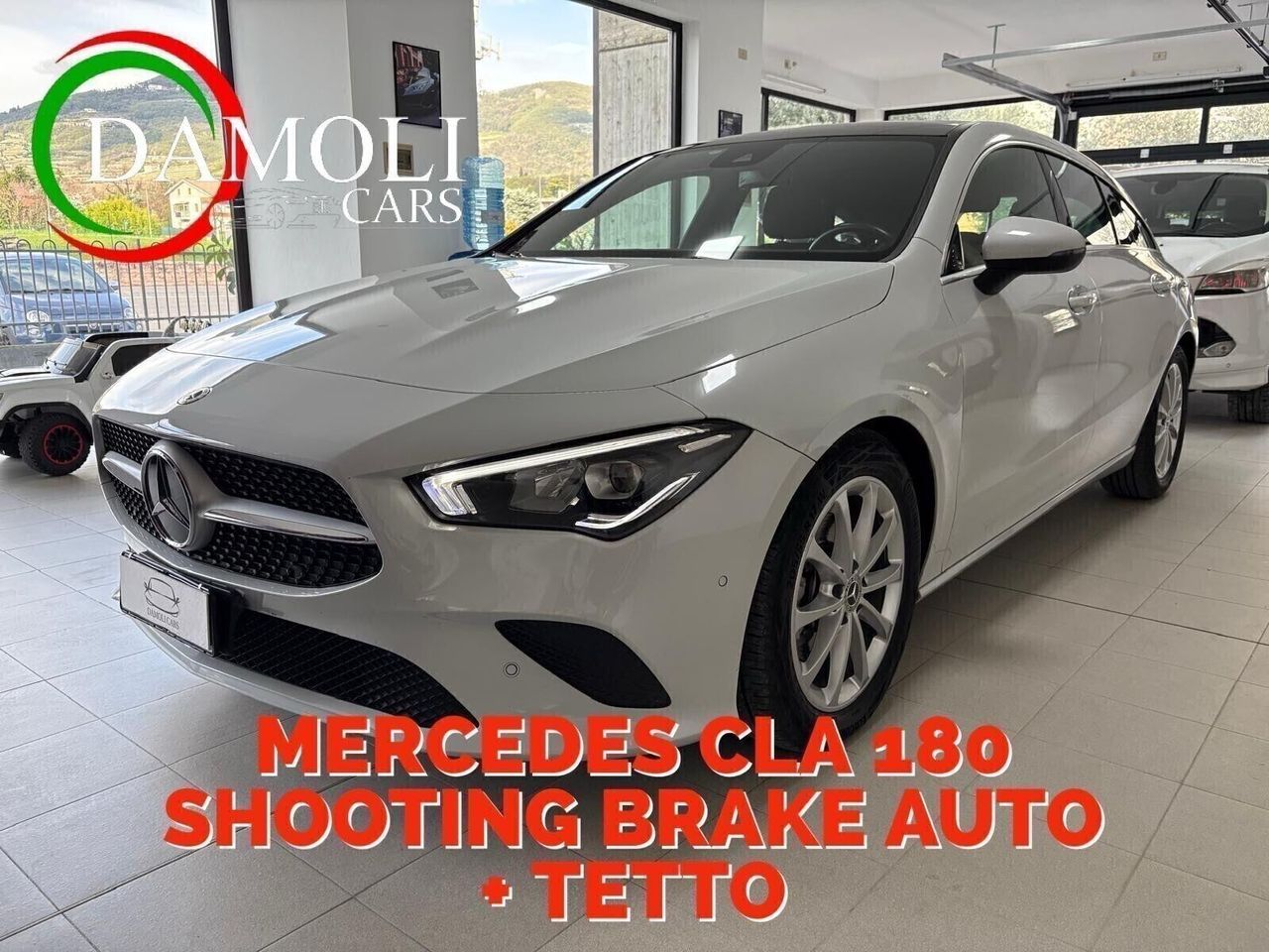 MERCEDES-BENZ MERCEDES-BENZ CLA 180D SHOOTING BRAKE AUTO TETTO