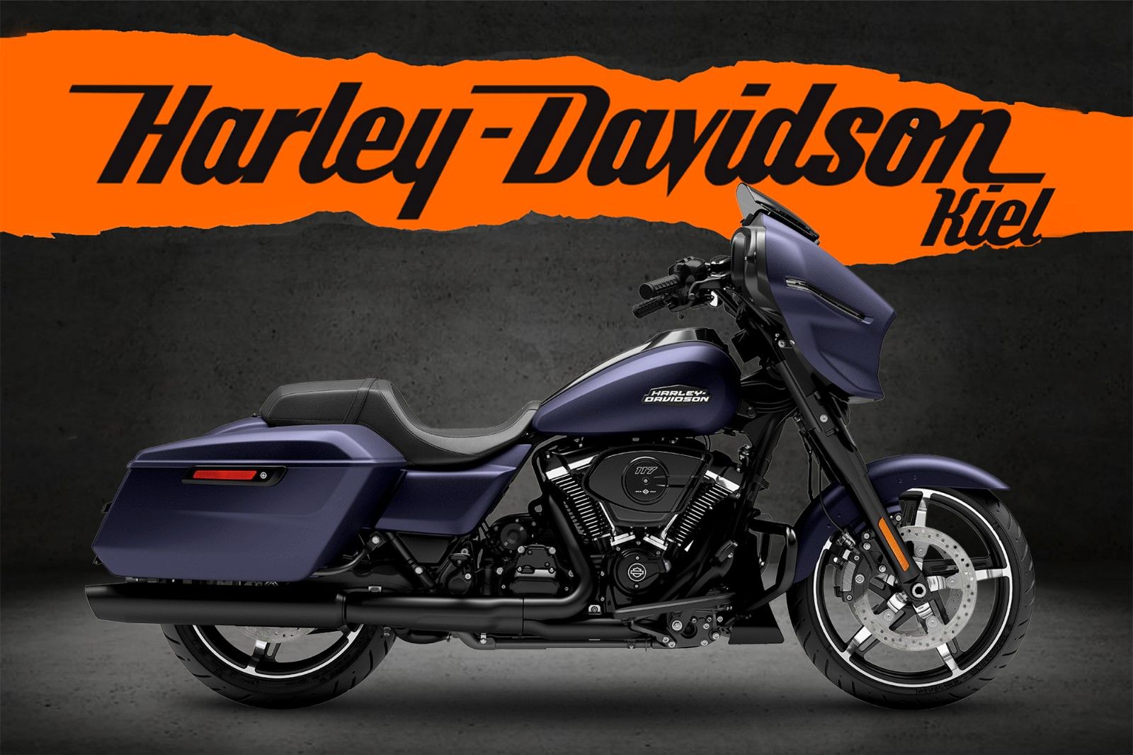 Fahrzeugabbildung Harley-Davidson Street Glide  FLHX MY25 117cui Kurzfristig Ver.