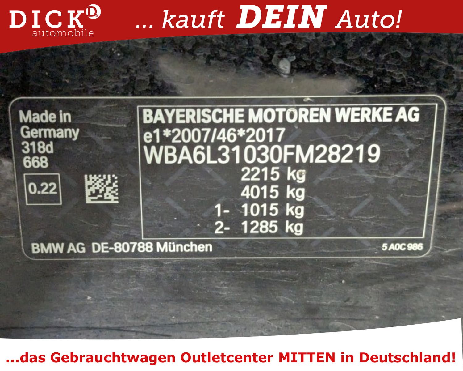 Fahrzeugabbildung BMW 318d Tour Aut Advant LED/NAVI+/VIRTU/SHZ/PDC/8Fa