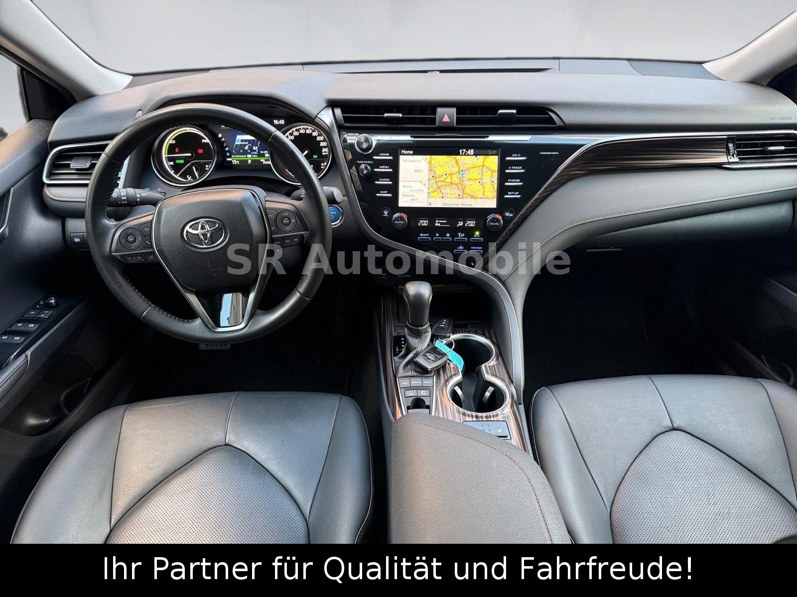 TOYOTA CAMRY HYBRID EXECUTIVE 2.5 218ch - SIÈGES CHAUFFANTS CUIR - GPS - RÉGULATEUR ADAPTATIF ACC - CAMÉRA DE RECUL