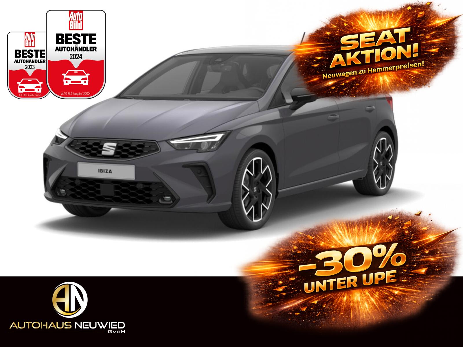 Seat Ibiza 1.5 TSI DSG FR Black Ed.+PANO+NAV+CAM+LED