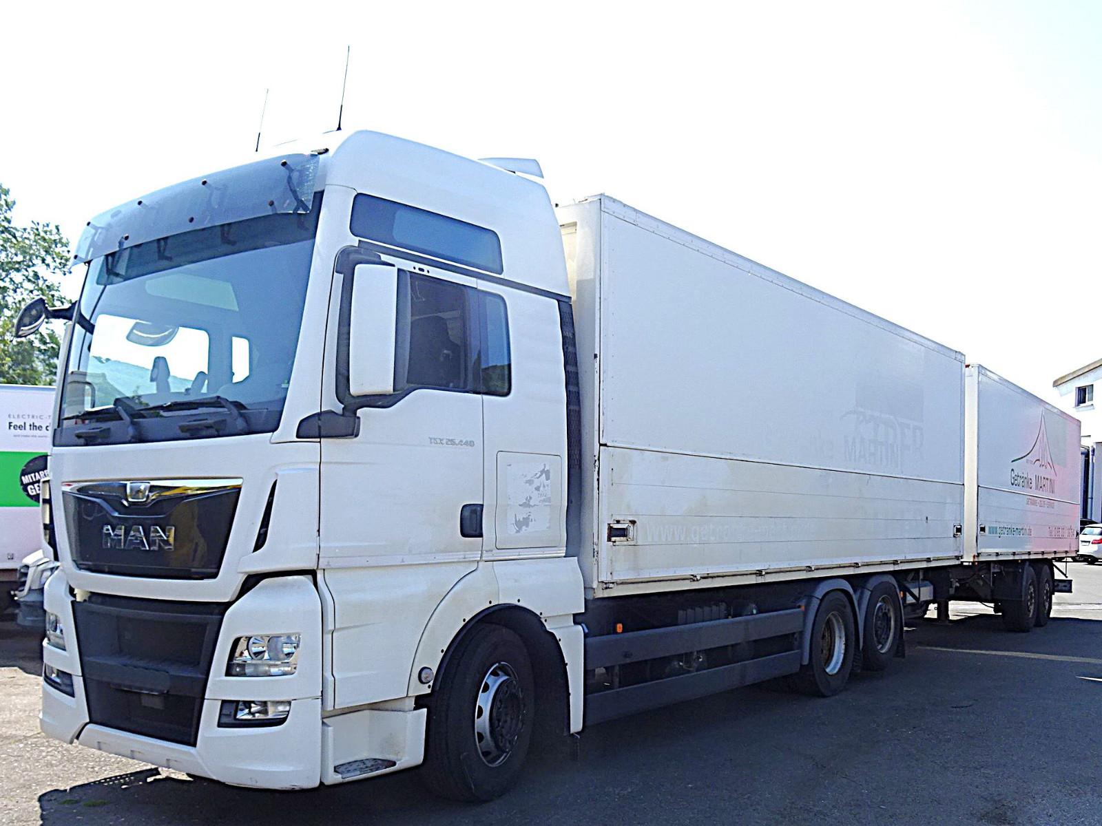 MAN 26.440 TGX*7,7m Schwenkwand*ATM 38 tkm*LBW*Retar