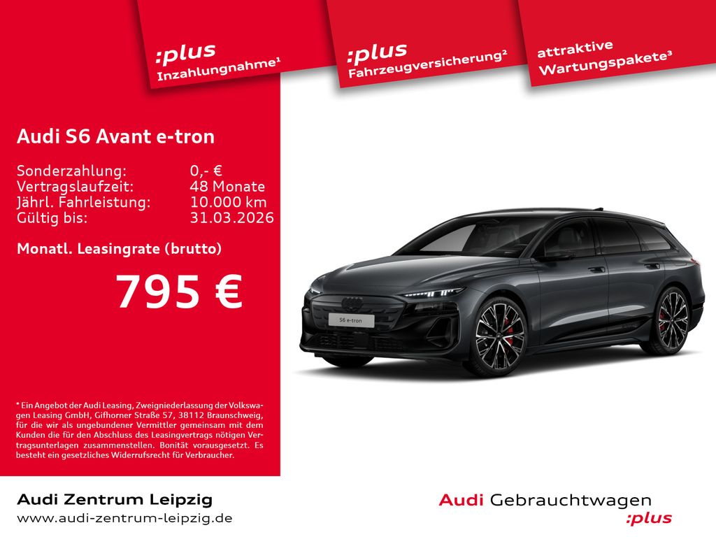 Audi S6 Avant e-tron ed. one *LED+*Pano*HuD*Sitzbel.*