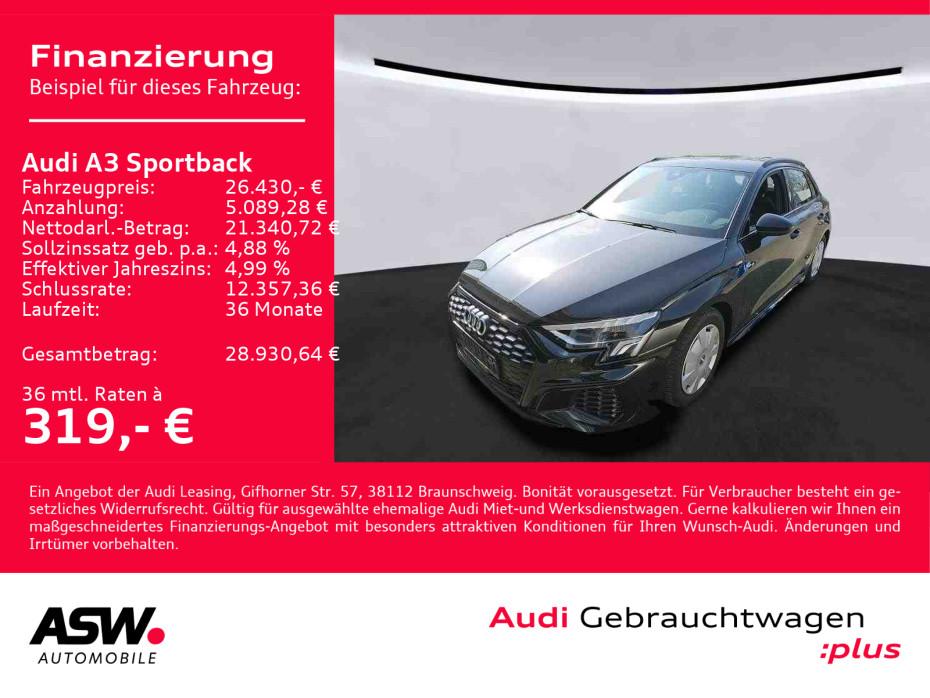 Audi A3 Sportback S line 35TFSI NAVI LED HUD RFK VC