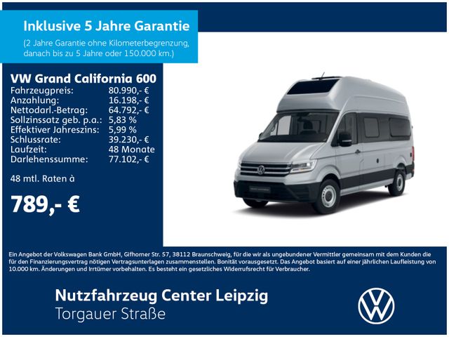 Volkswagen Grand California 600 2.0 l 130 kW TDI LED*CLIMA