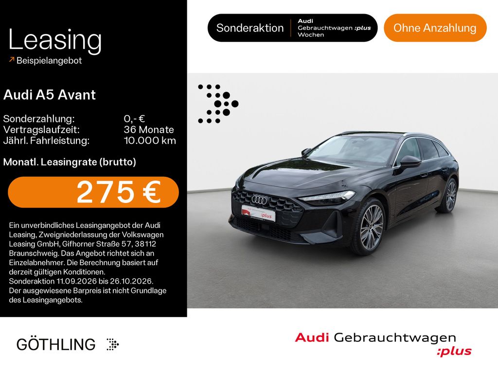 Audi A5 Avant 40 TDI S tro*Pano*LED+*Virtual*Navi+*Sp