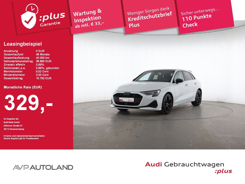 A3 Sportback 30 TFSI S tronic advanced PANO