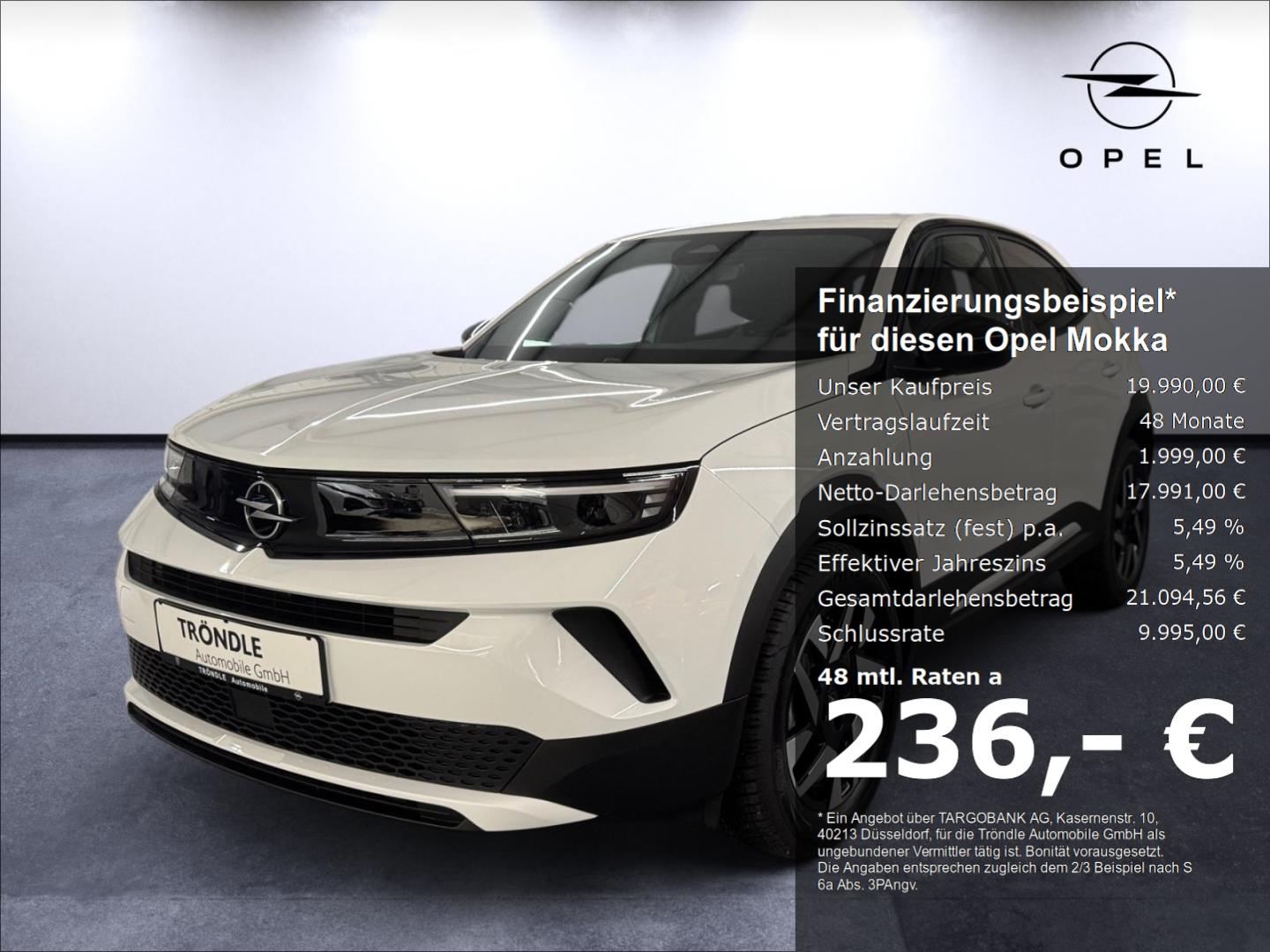Opel Mokka Edition 1.2 Digitales Cockpit LED CarPlay 