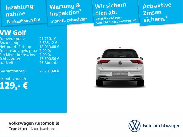 Volkswagen Golf VIII 1.5 eTSI DSG Style NAV LEDPlus APP, миниатюра 2