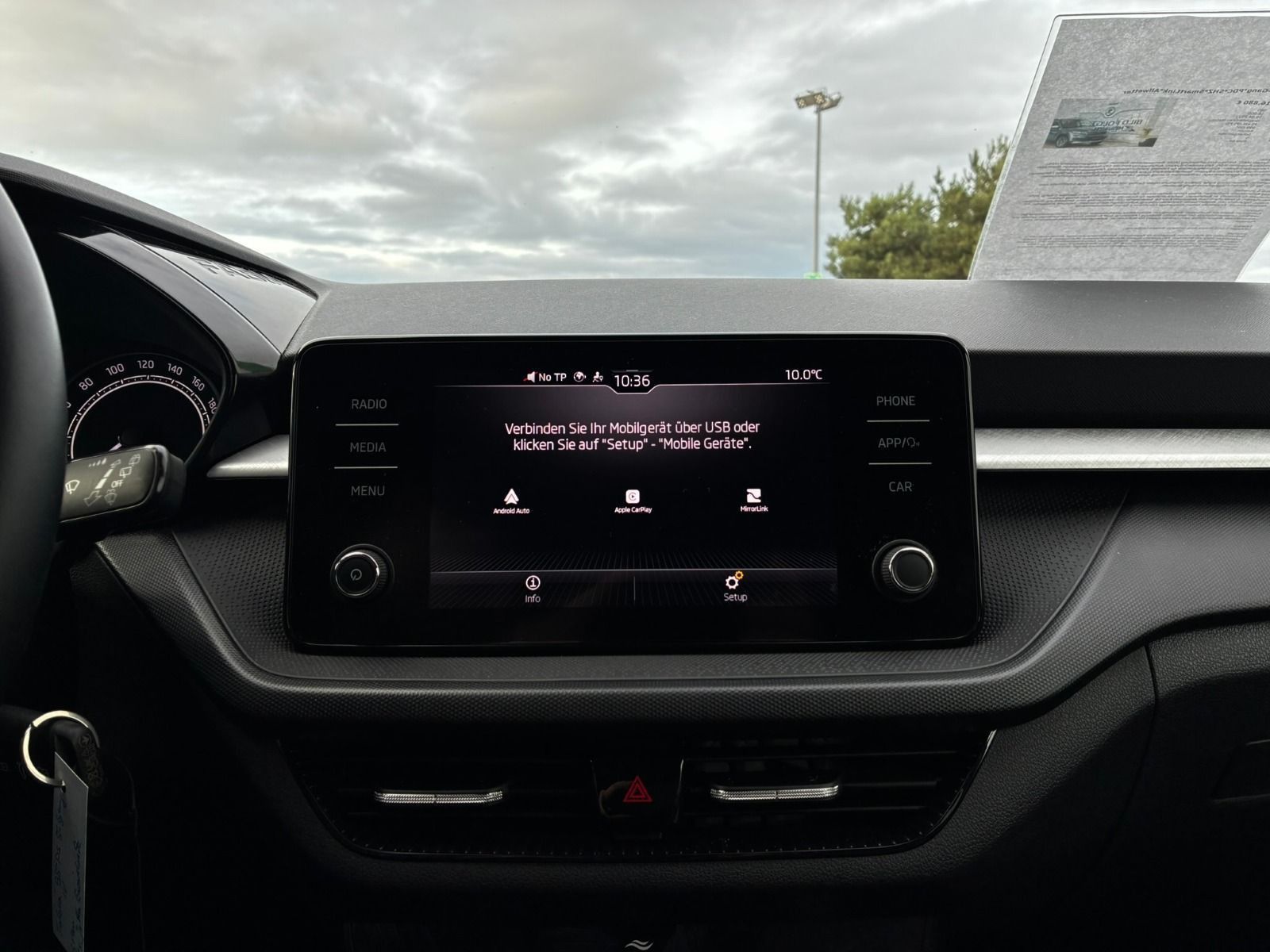 Fahrzeugabbildung SKODA Fabia 95PS 5-Gang*PDC*SHZ*SmartLink*Allwetter