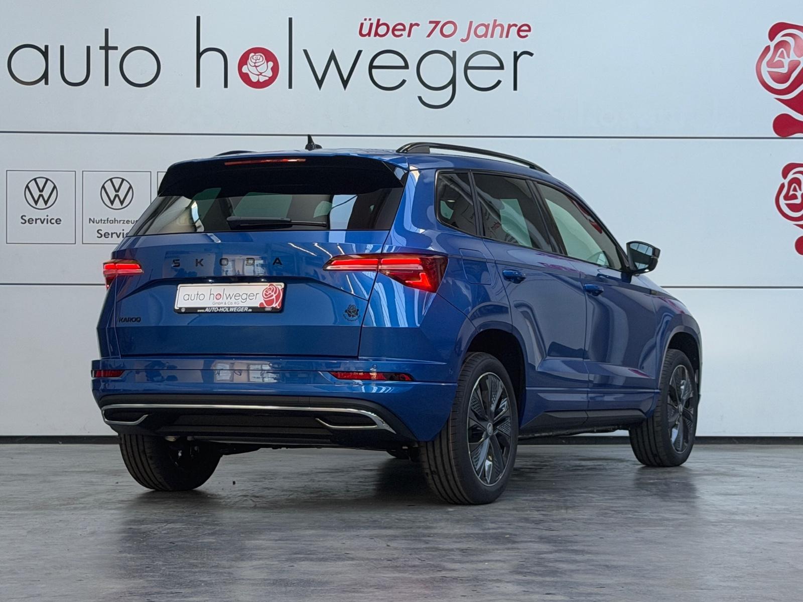 Skoda Karoq Sportline#5J.Gar#Matrix#360°#AHK#Navi#App