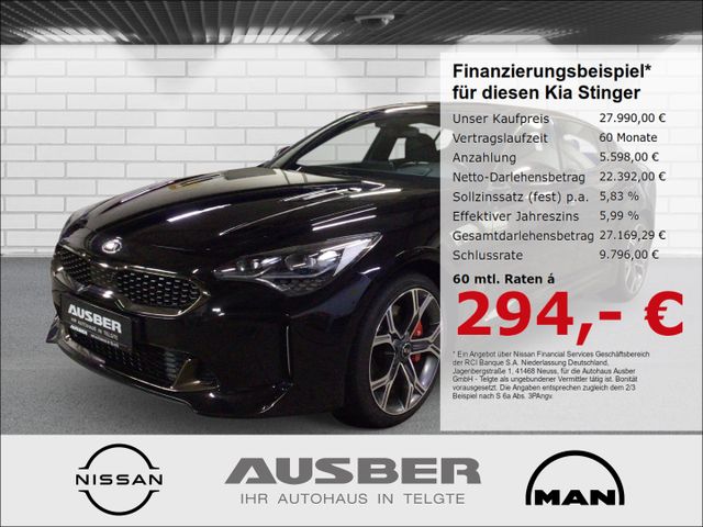 Kia Stinger GT 4WD 3.3 V6 T-GDI Glasdach Sportauspuf