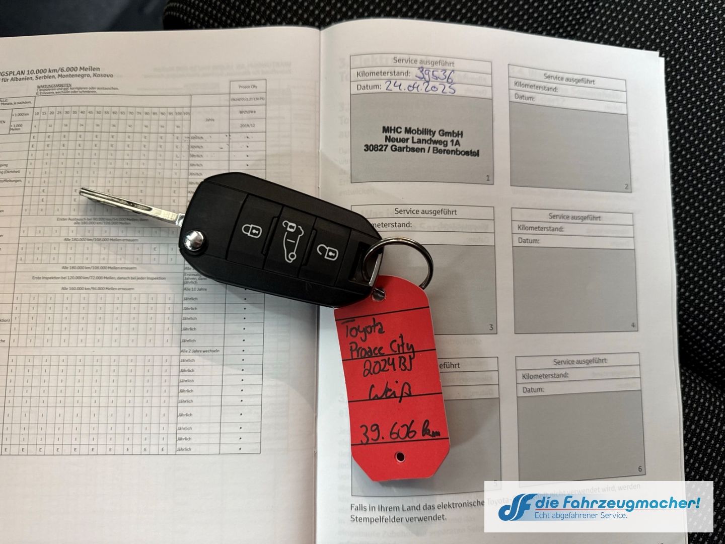 Fahrzeugabbildung Toyota Proace City L1 Meister Navi Apple CarPlay Androi