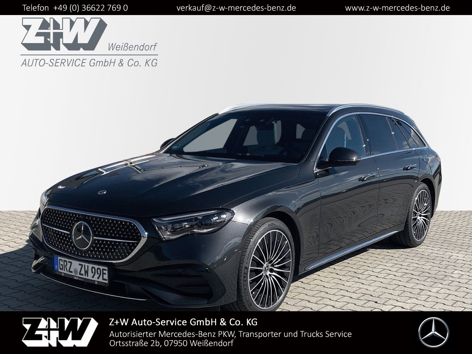 Mercedes-Benz E300 de 4MATIC T-Modell HEADUP*PANO*AHK*AIRMATIC