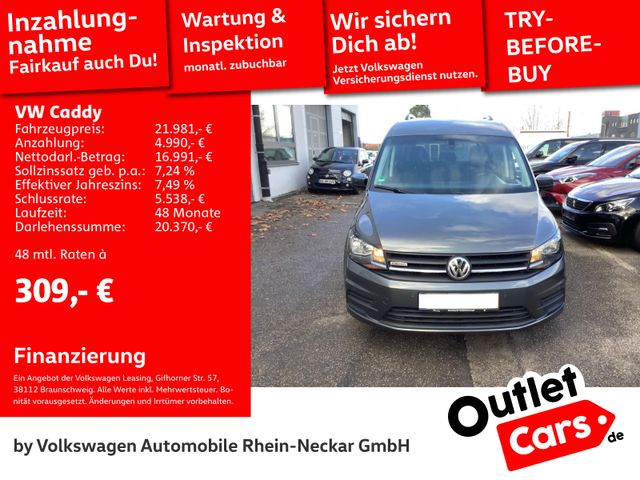 Volkswagen Caddy Trendline 4Motion 2.0 TDI AHK Klima uvm