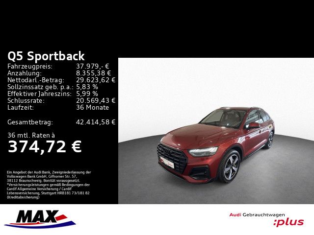 Q5 Sportback 50 TDI QUATT ADVANCED MATRIX+AHK+VC