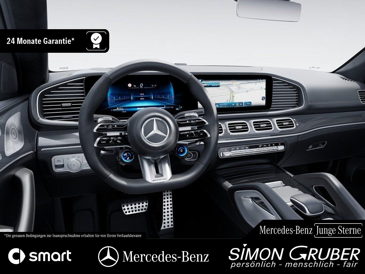 Fahrzeugabbildung Mercedes-Benz GLE 63 s 4M AMG Coupé Standh. Massage Carbon AHK