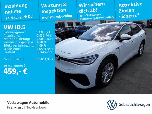 Volkswagen ID.5 Pro Performance HuD AHK PANO NAVI LED 360
