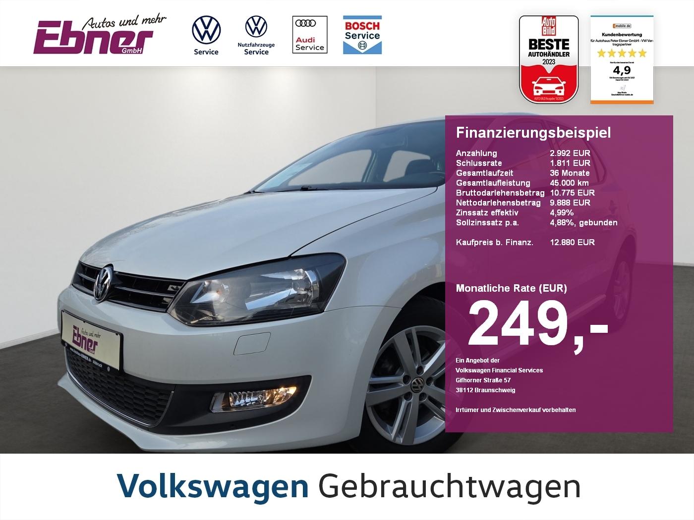 Volkswagen Polo LIFE 1.2TSI 90PS DSG NUR 28tKM!!! SITZHZG+A