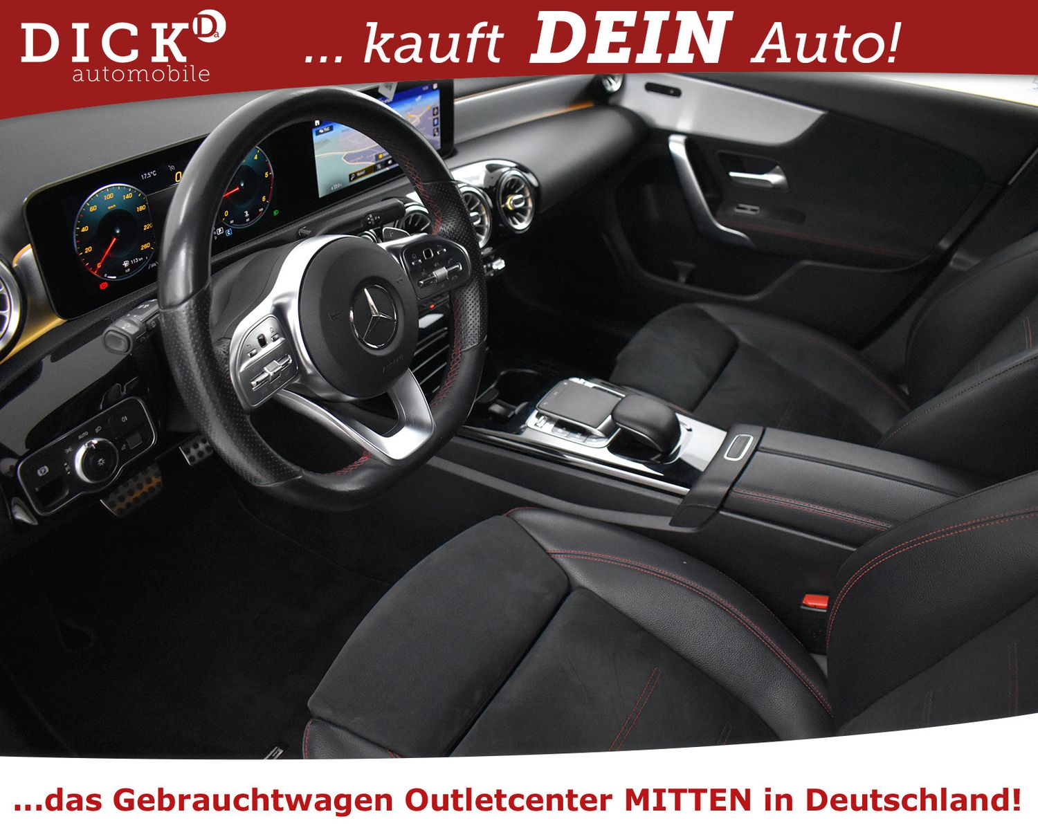 MERCEDES-BENZ A 220d 2X AMG Line NIGHT+WIDES+LED+SHZ+KAMER+AHK - Image 10