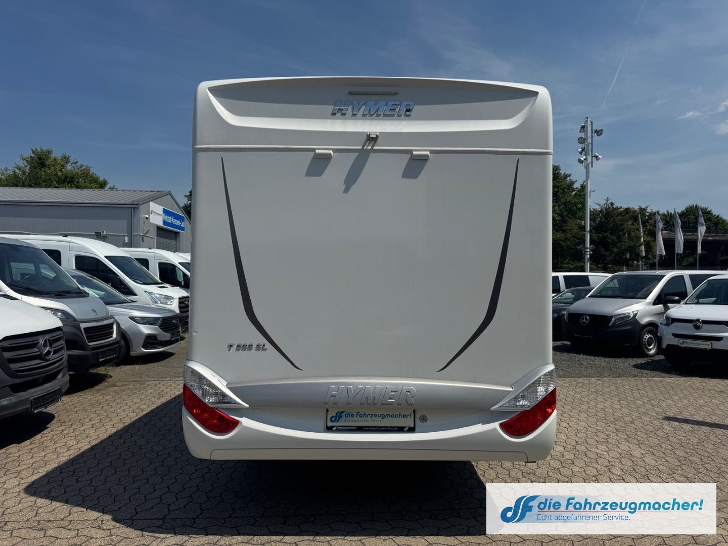 Fahrzeugabbildung Fiat Ducato 2.3 Hymer SL588 T588 SL Klimaautom Temp B