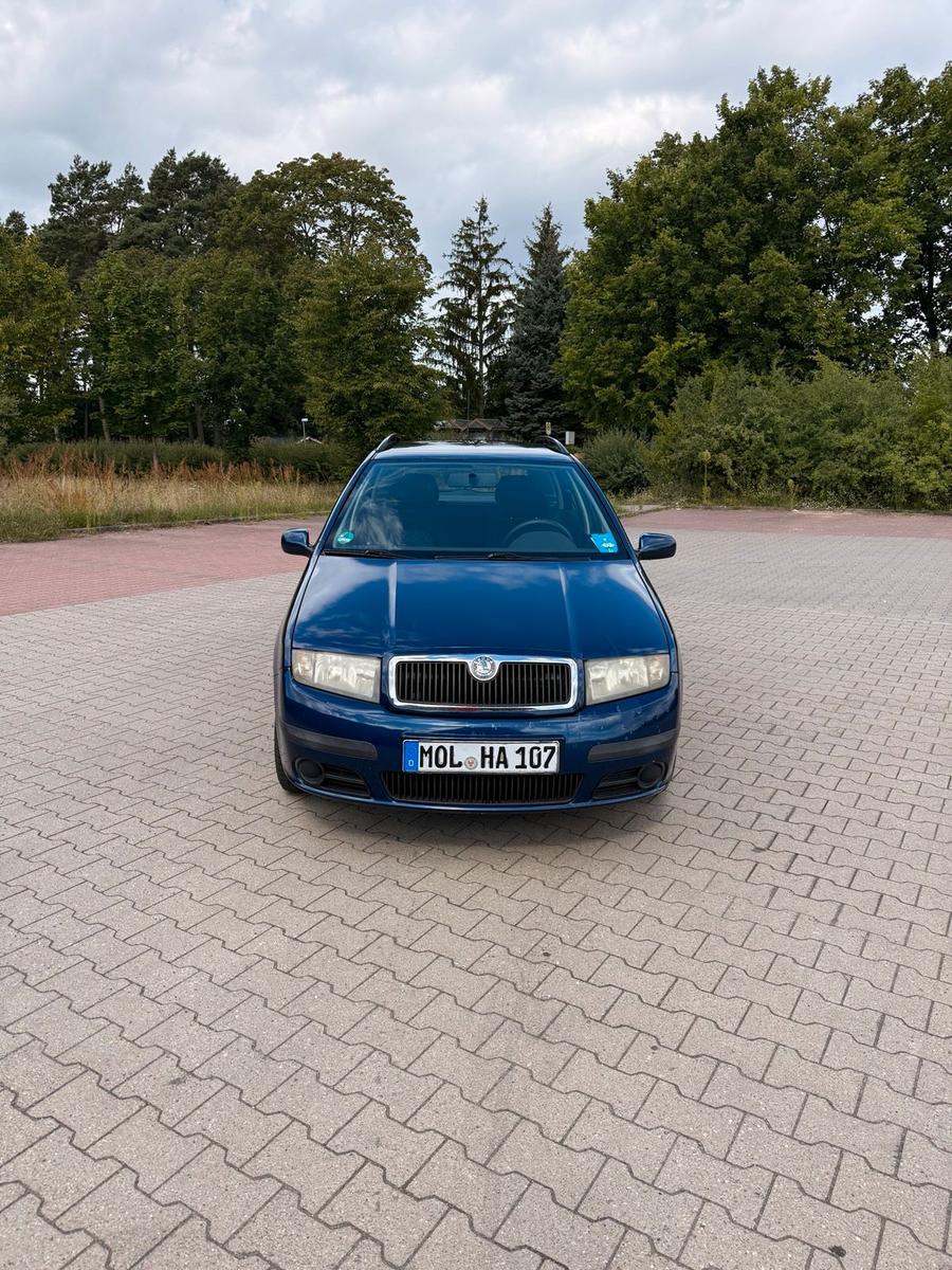 Skoda Fabia 2007 — rear view