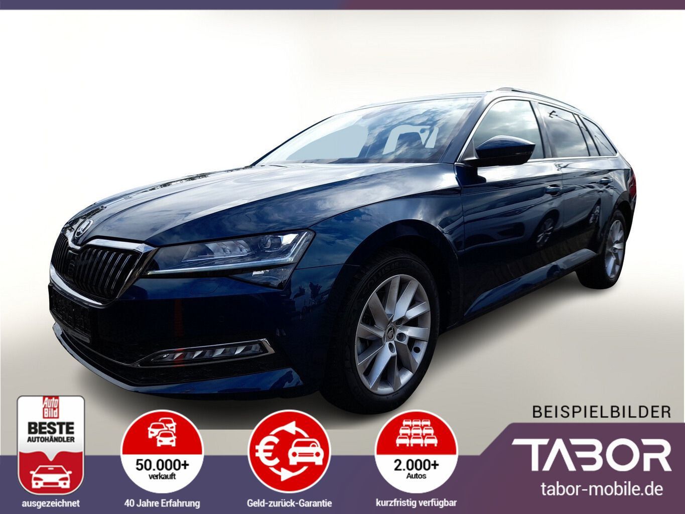 Skoda Superb Combi TSI 190 DSG Style Matrix Nav VirtC