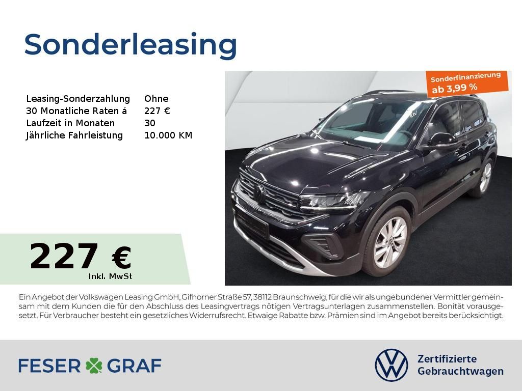 Volkswagen T-Cross Goal 1.0 TSI DSG Navi AHK LED ACC SiHz
