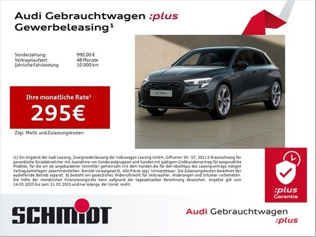 Audi A3 Sportback 45 TFSI e S line LM18 LED Pano Navi