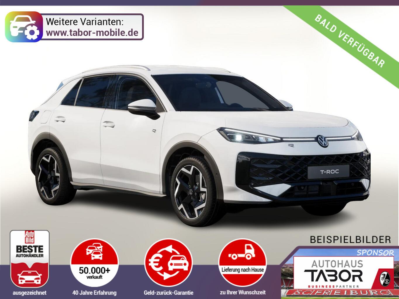 Volkswagen T-Roc R-Line EasyO 5JGar Kam SHZ PrivG ParkAss+