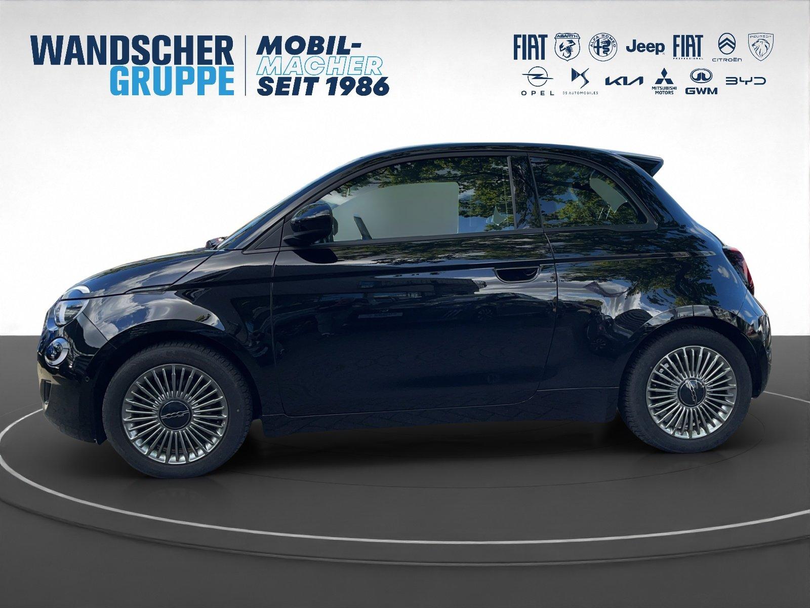 Fiat 500 e Icon 42 kWh Navi+SHZ+RFK+Carplay+LM