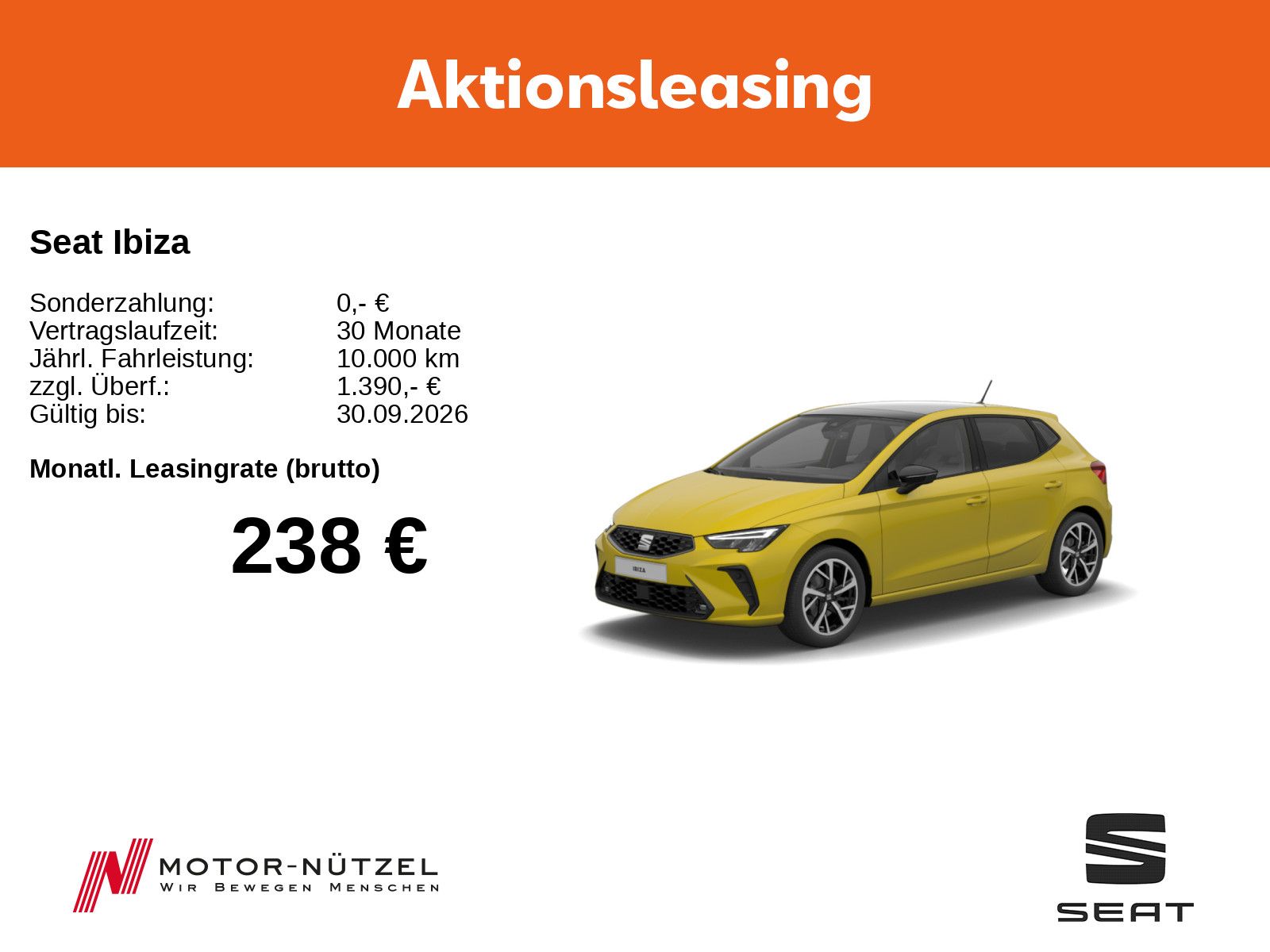 Seat Ibiza 1.0 TSI FR 7-Gang DSG