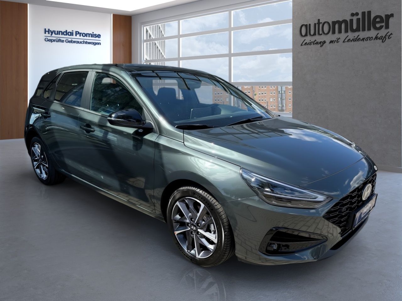 Fahrzeugabbildung Hyundai i30 ADVANTAGE AUT Fernlichtass. Kam. KlimaA LED