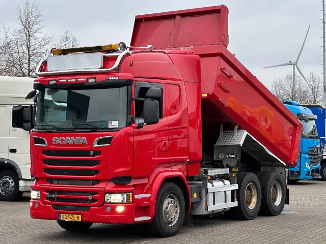 Scania R580 V8 6x4 Kipper Big Axle Retarder Full Air